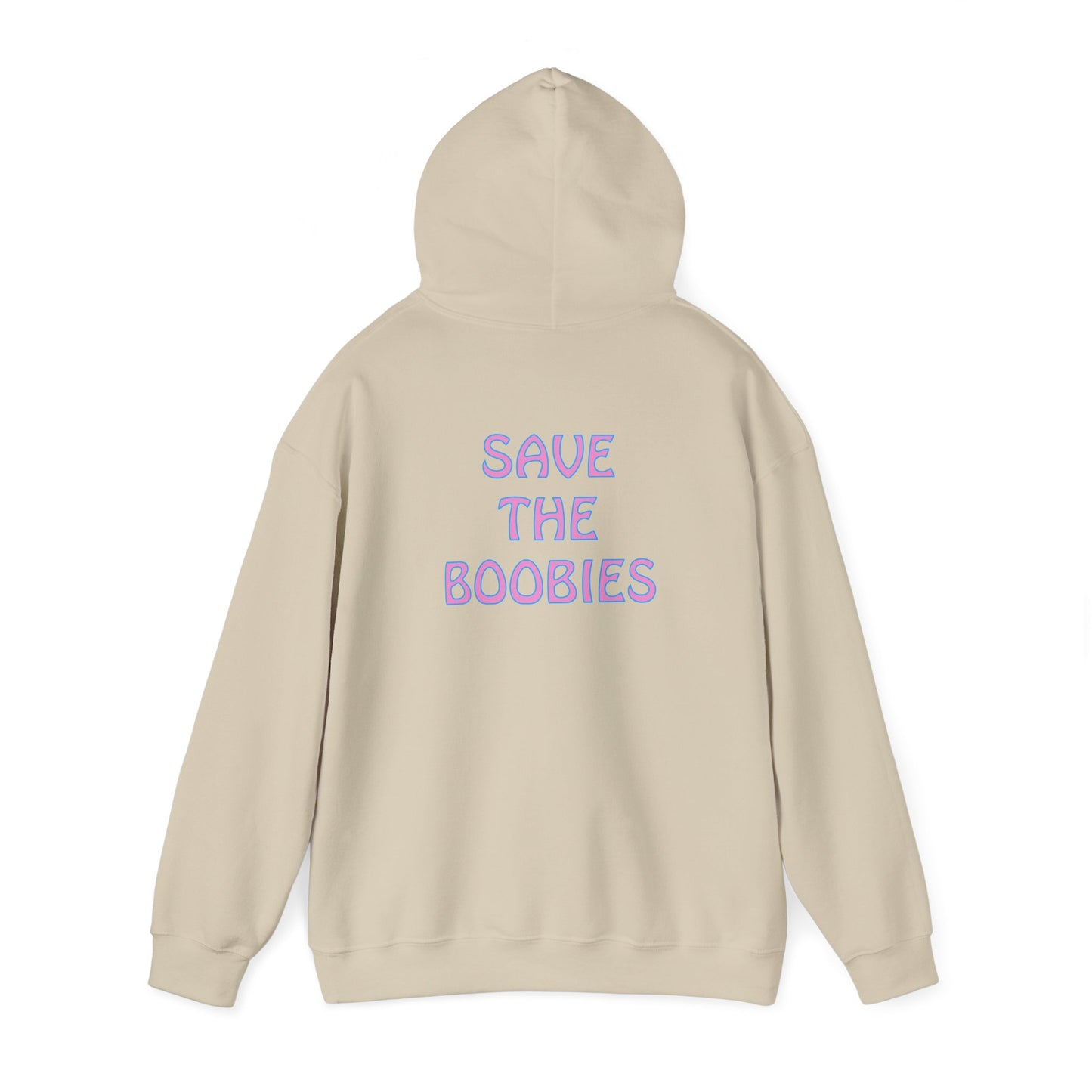 Save The Boobies Hooded Sweatshirt