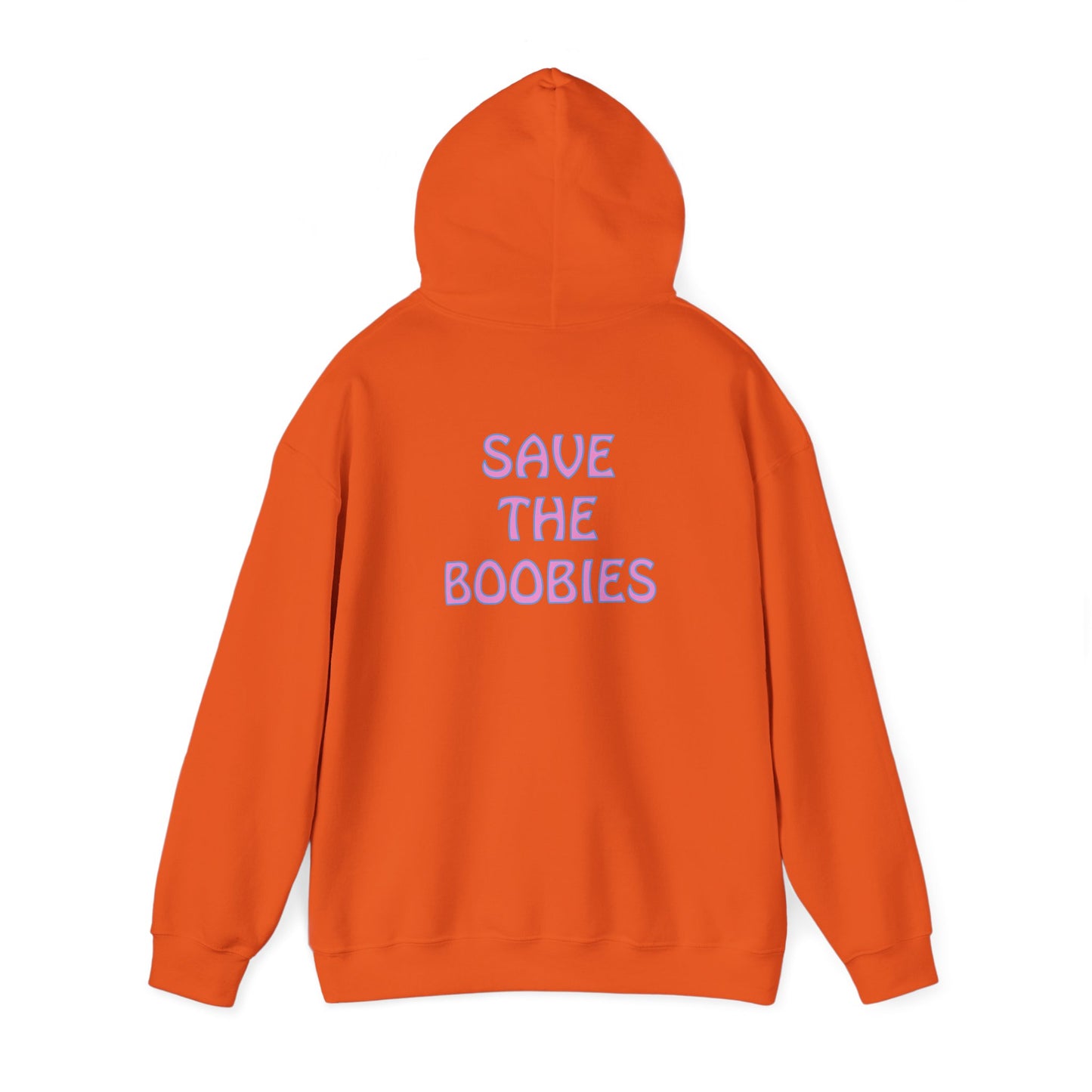 Save The Boobies Hooded Sweatshirt