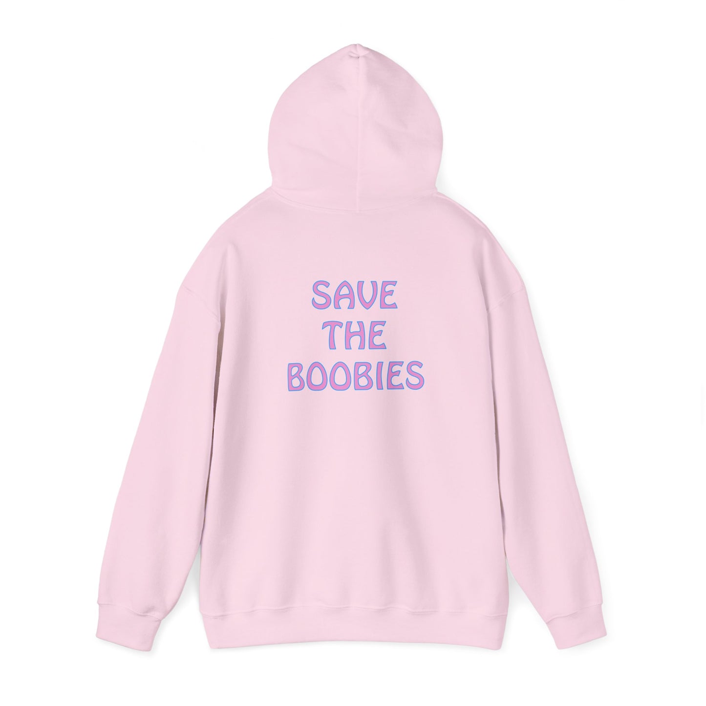 Save The Boobies Hooded Sweatshirt