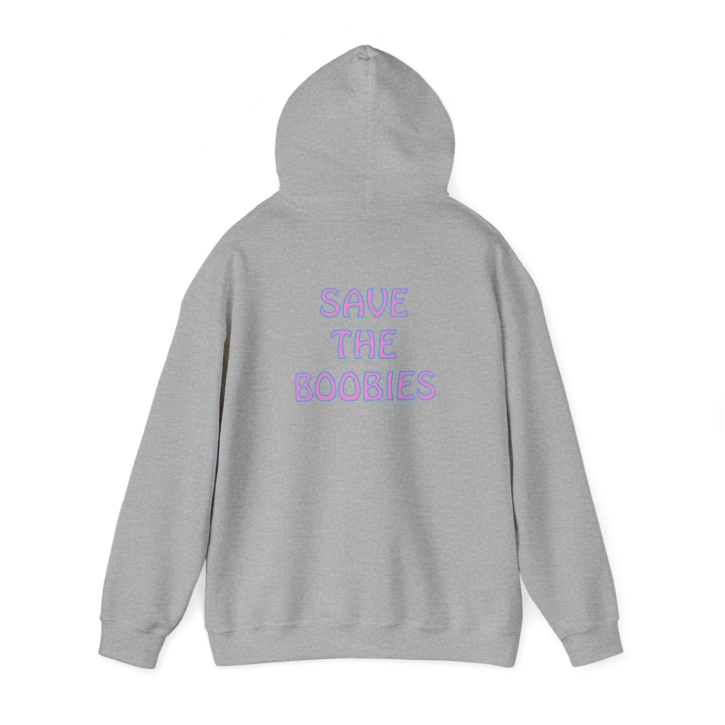 Save The Boobies Hooded Sweatshirt