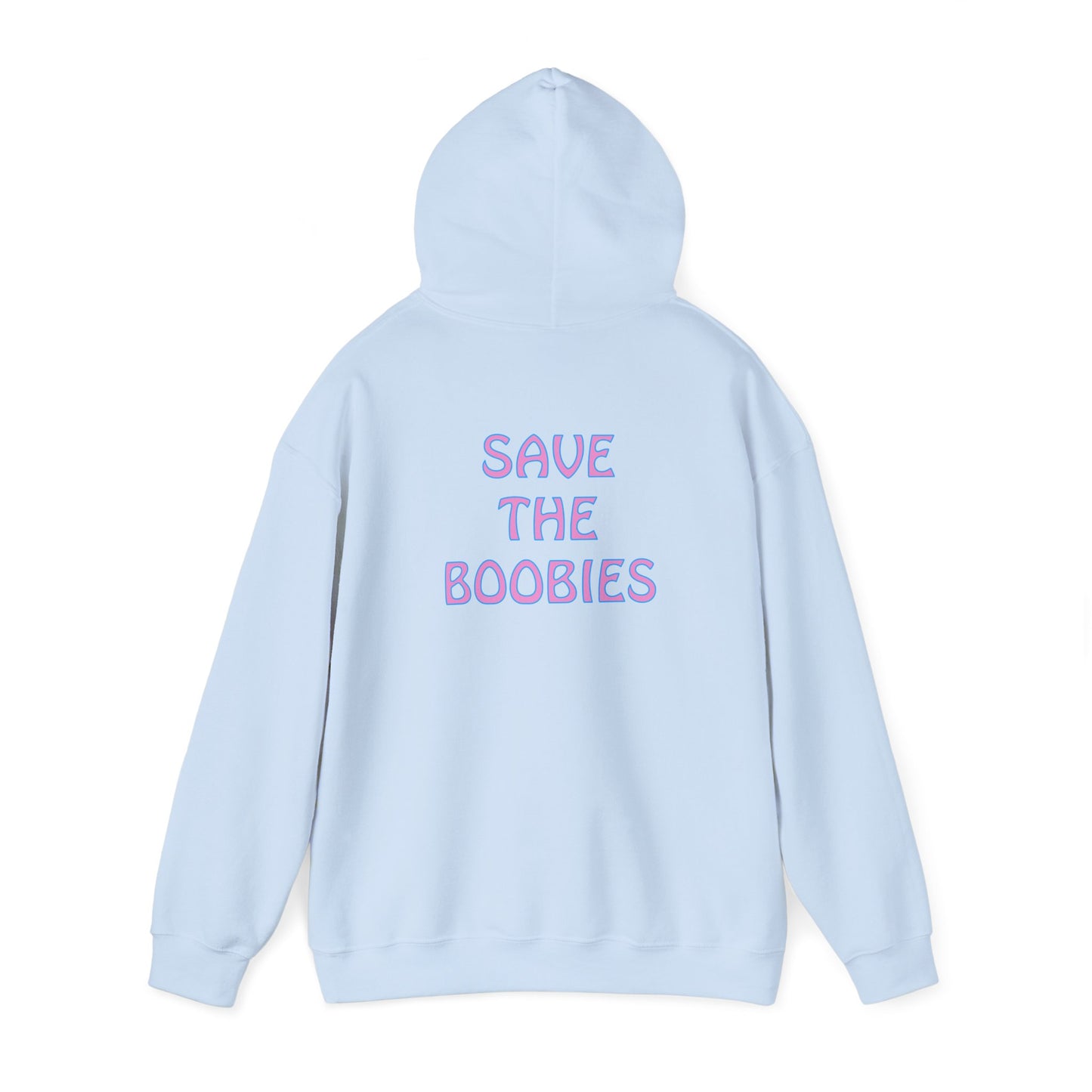 Save The Boobies Hooded Sweatshirt