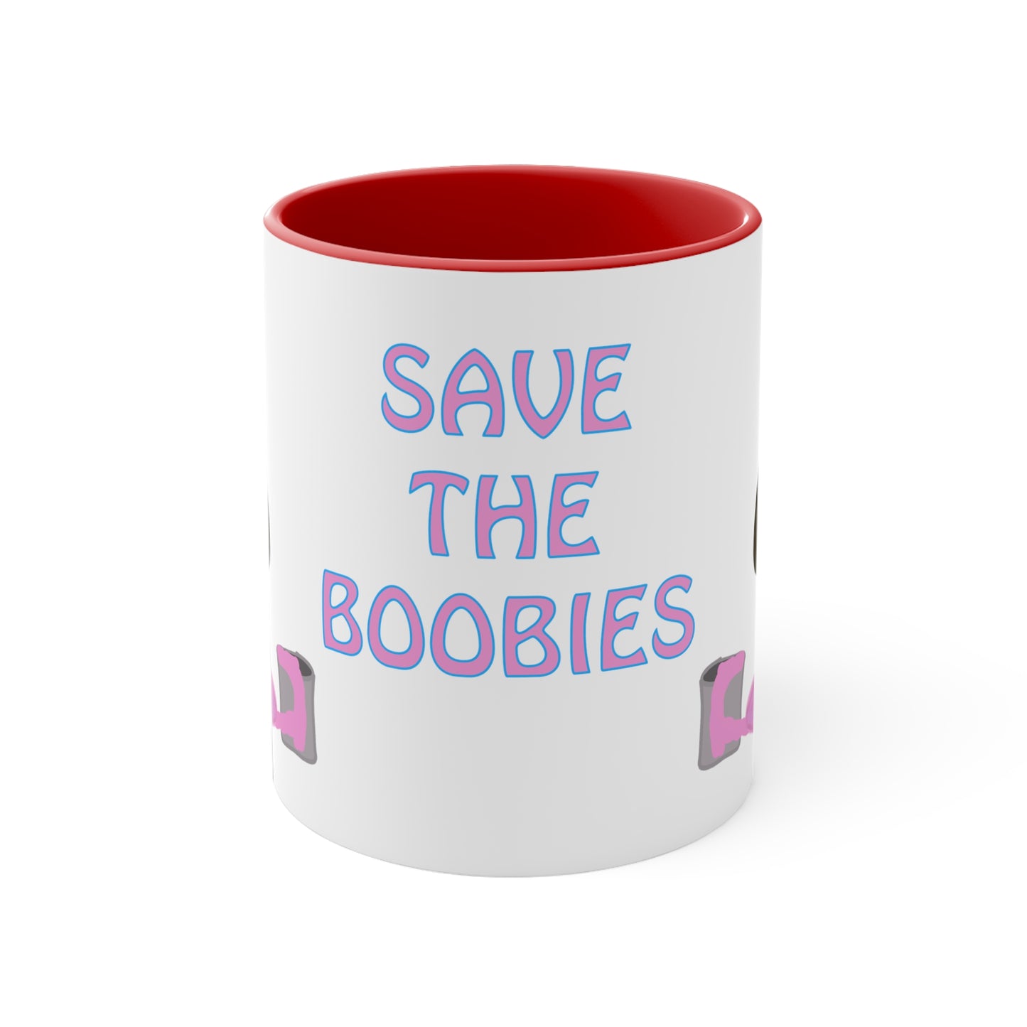 Save The Boobies Mug 11oz
