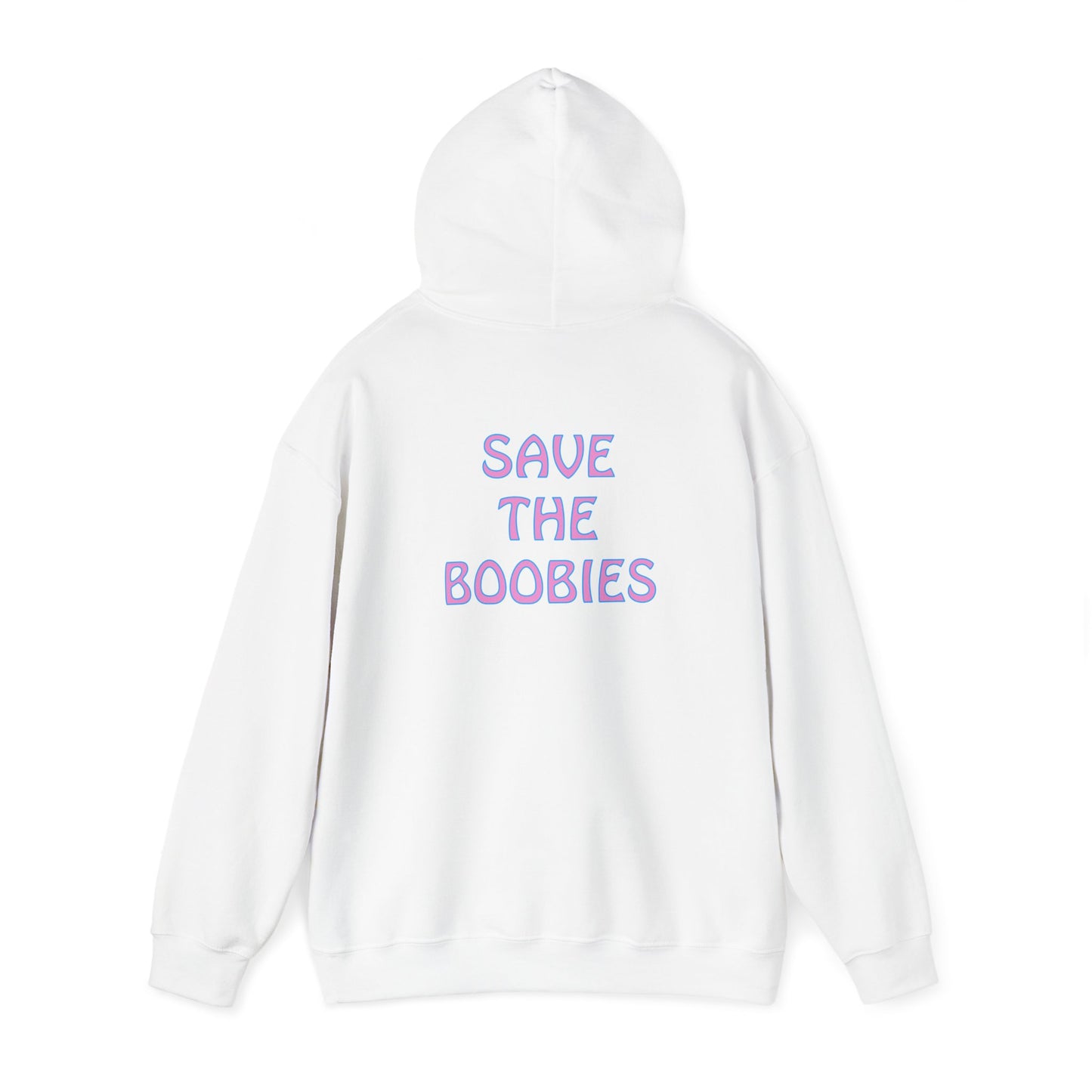 Save The Boobies Hooded Sweatshirt