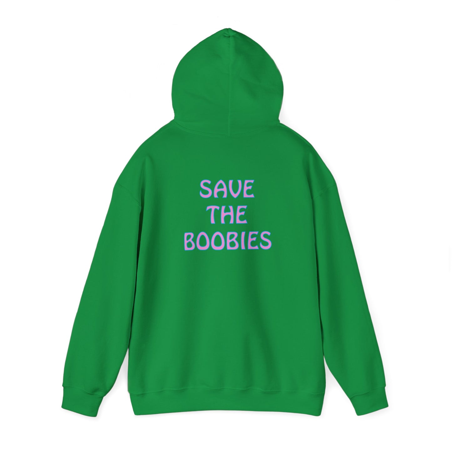 Save The Boobies Hooded Sweatshirt