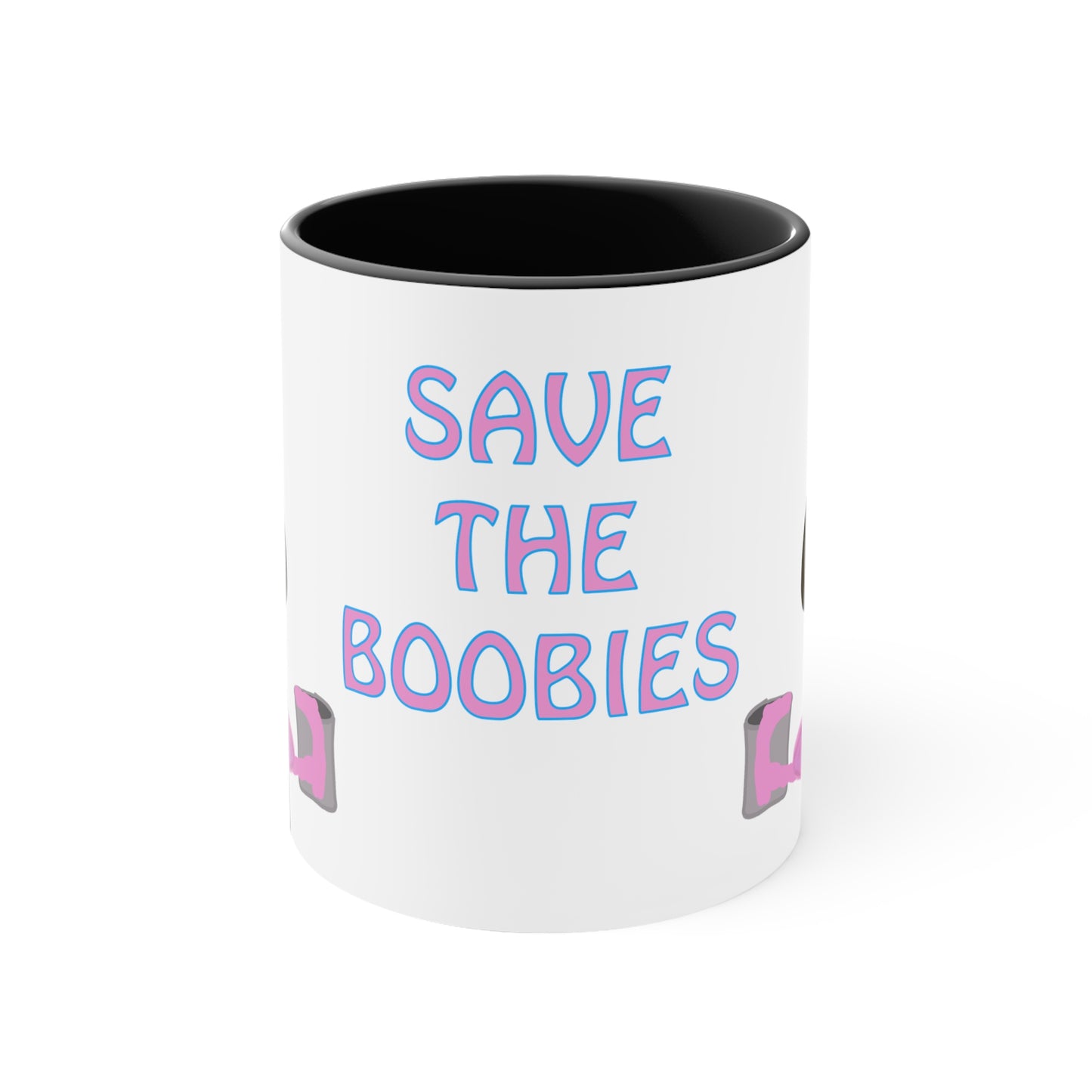 Save The Boobies Mug 11oz