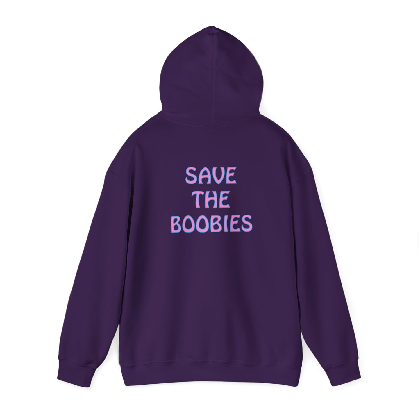 Save The Boobies Hooded Sweatshirt